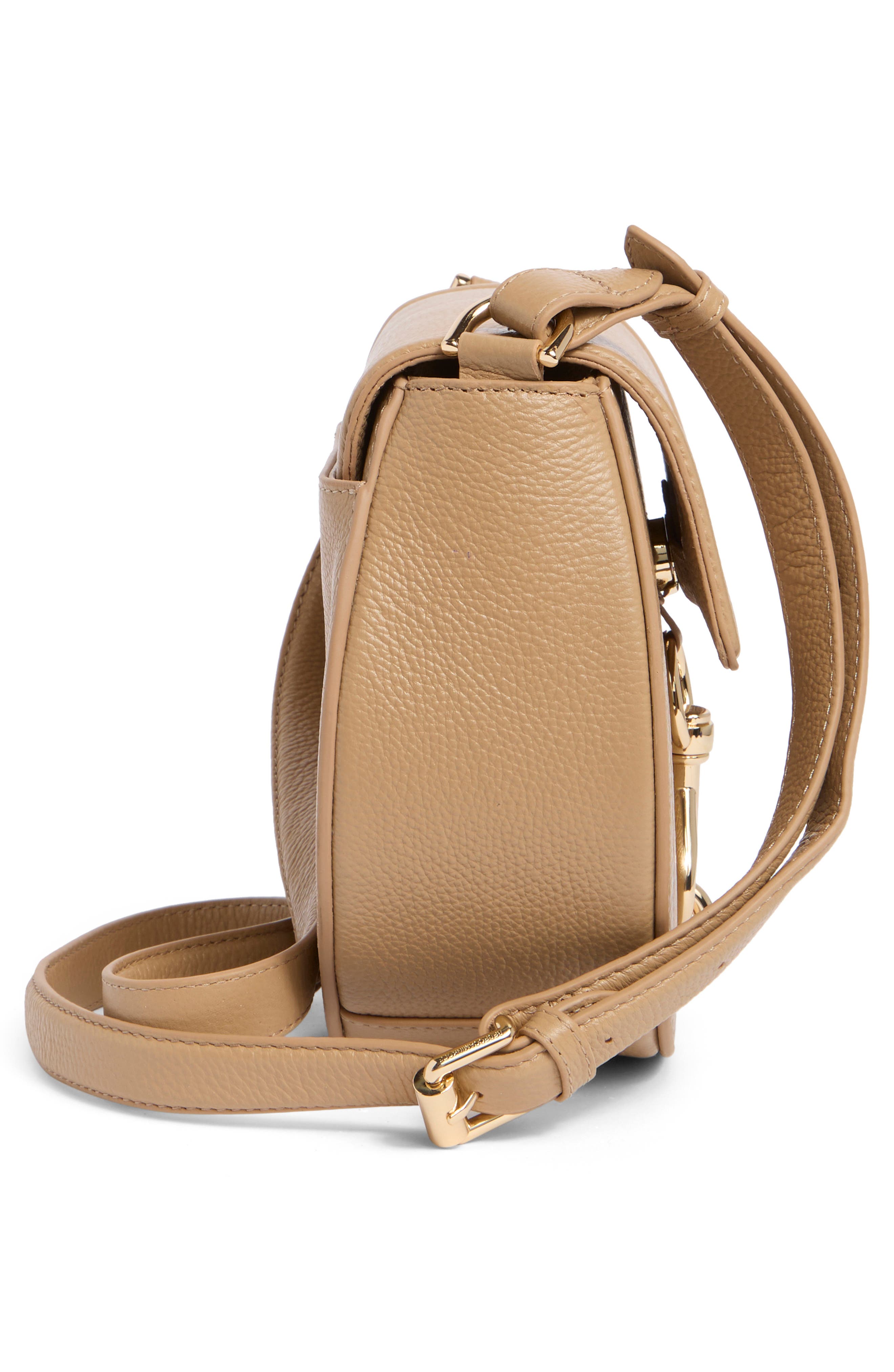 Rebecca Minkoff Megan Saddle Bag, Alternate, color, Driftwood