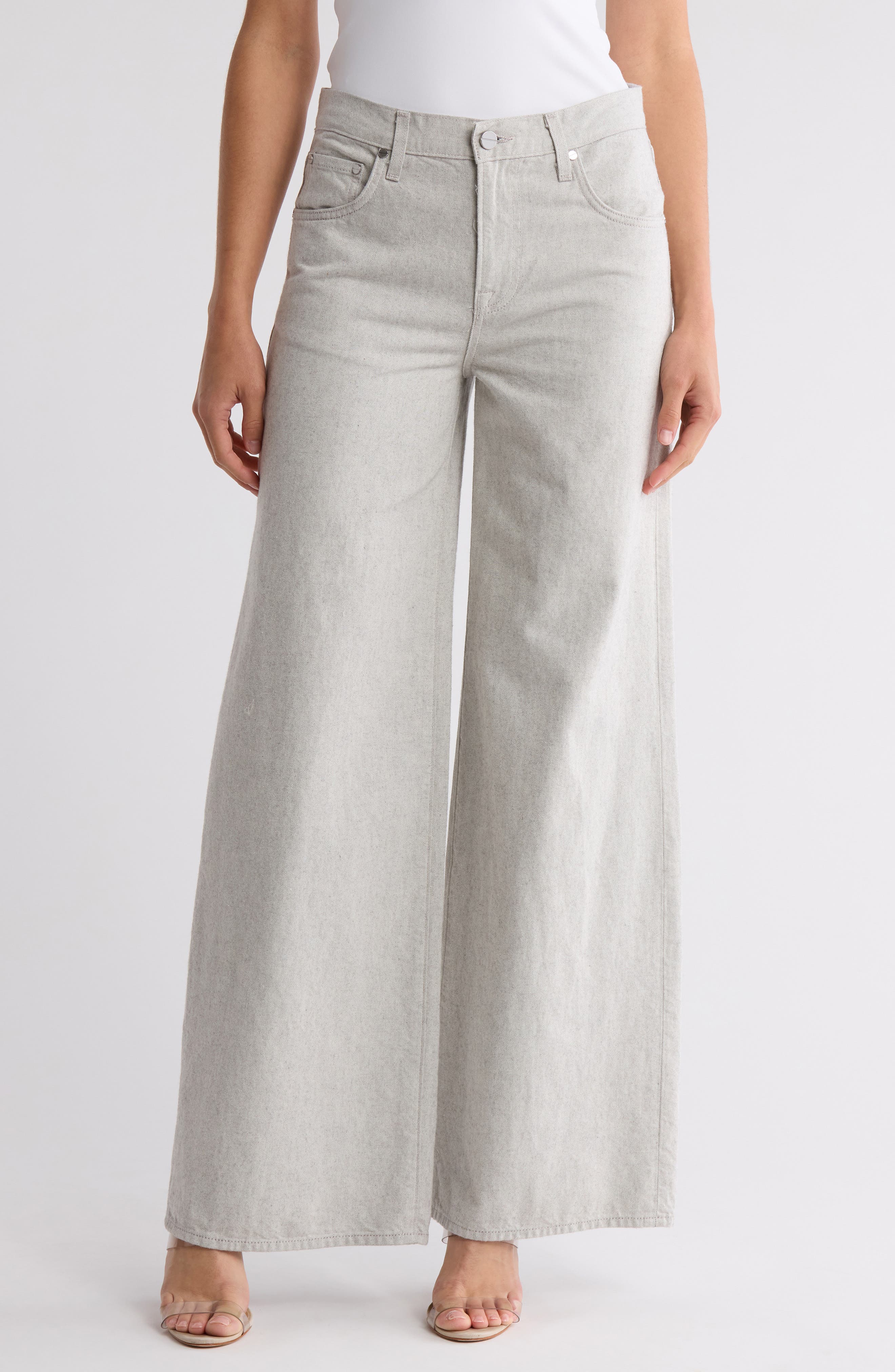 TWP Tiny Dancer Wide Leg Jeans