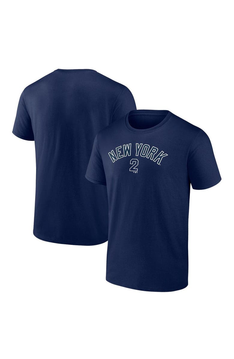 FANATICS Men's Fanatics Branded Derek Jeter Navy New York Yankees Player Name & Number T-Shirt, Main, color, Navy