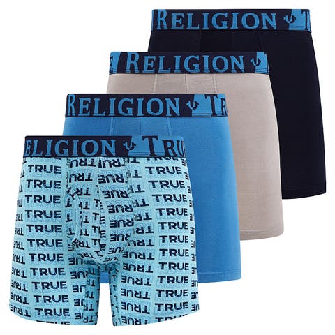 Boxer Briefs Stretch Underwear Pack of 4