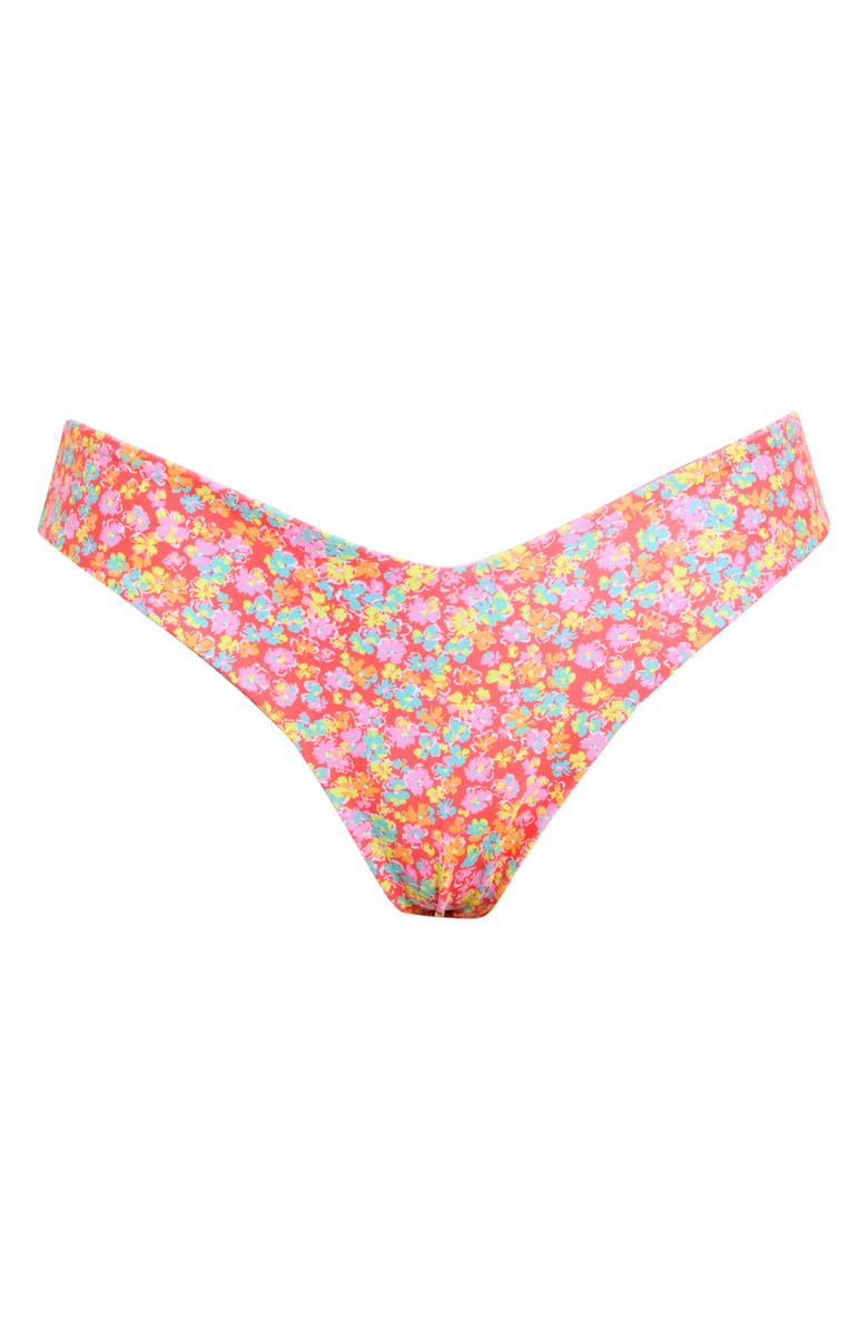 Kulani Kinis V-Cut Bikini Bottoms, Alternate, color, Bubble Pop