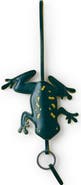 Mulberry Leather Frog Key Ring