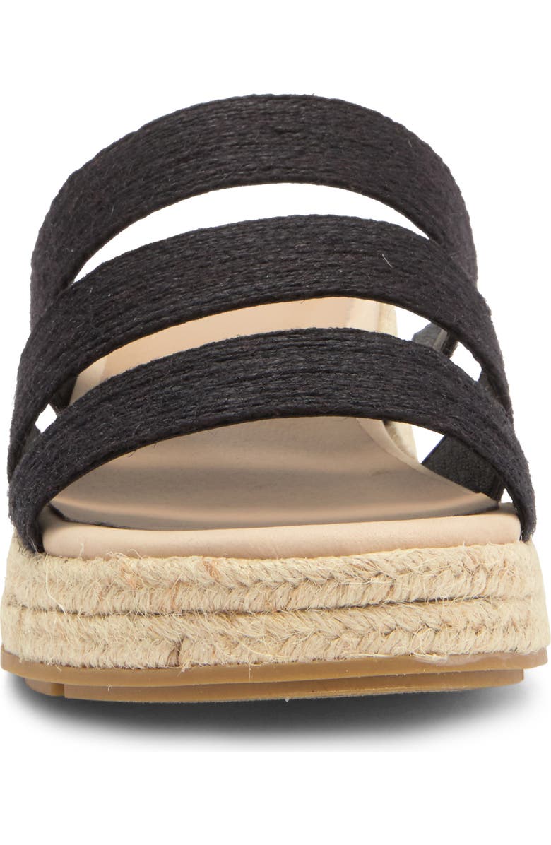 Eileen Fisher Mayla Espadrille Platform Wedge Slide Sandal, Alternate, color,