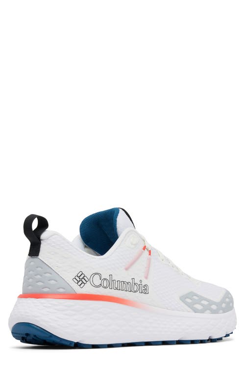 Columbia Konos™ Trs Trail Running Shoe In White/poppy Red