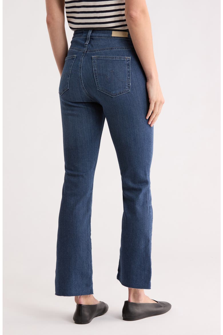 Farrah Mid Rise Crop Bootcut Jeans, Alternate, color, BAY BOUND