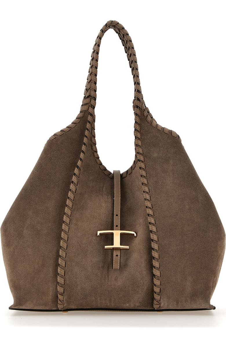 Tod's T Timeless Shopper, Main, color, Creta Chiaro