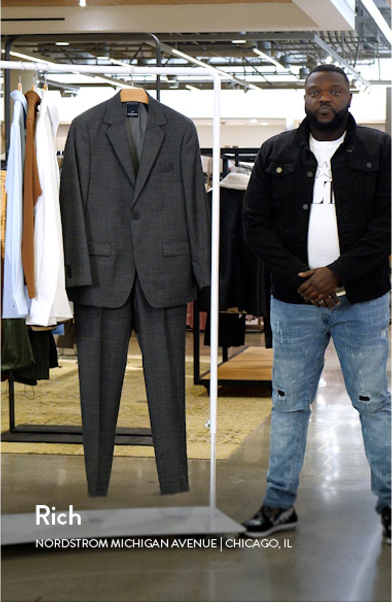 Norris Plaid Wool Suit, sales video thumbnail