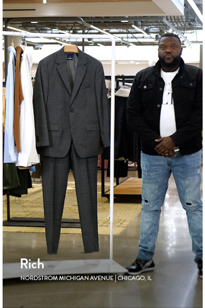 Norris Plaid Wool Suit video