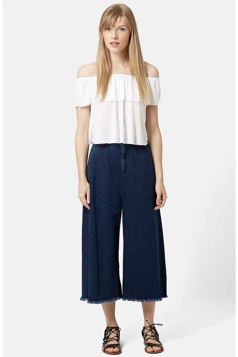 Off the Shoulder Top, Alternate, color, WHITE