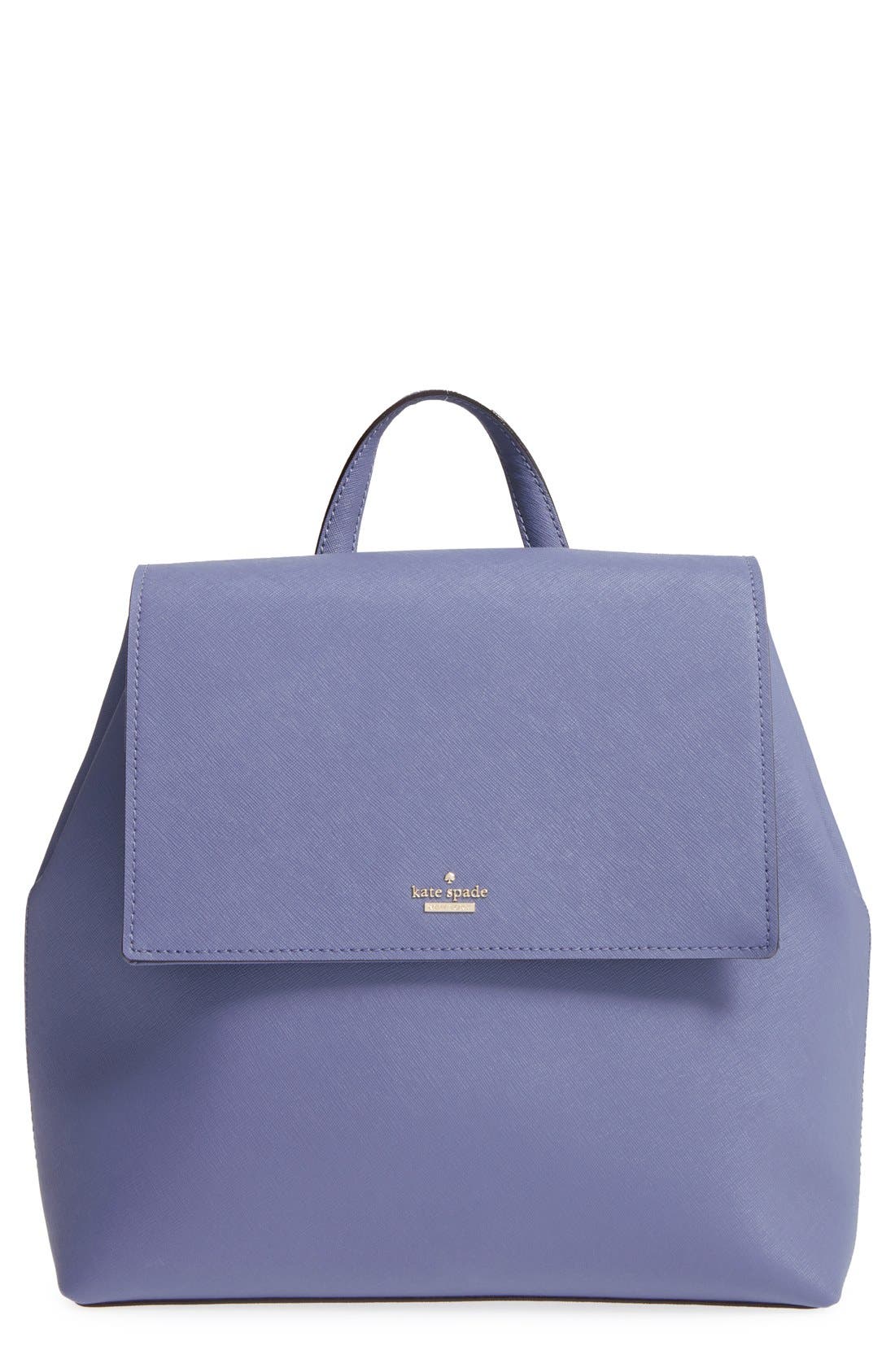 'cameron street - neema' leather backpack, Main, color, OYSTER BLUE