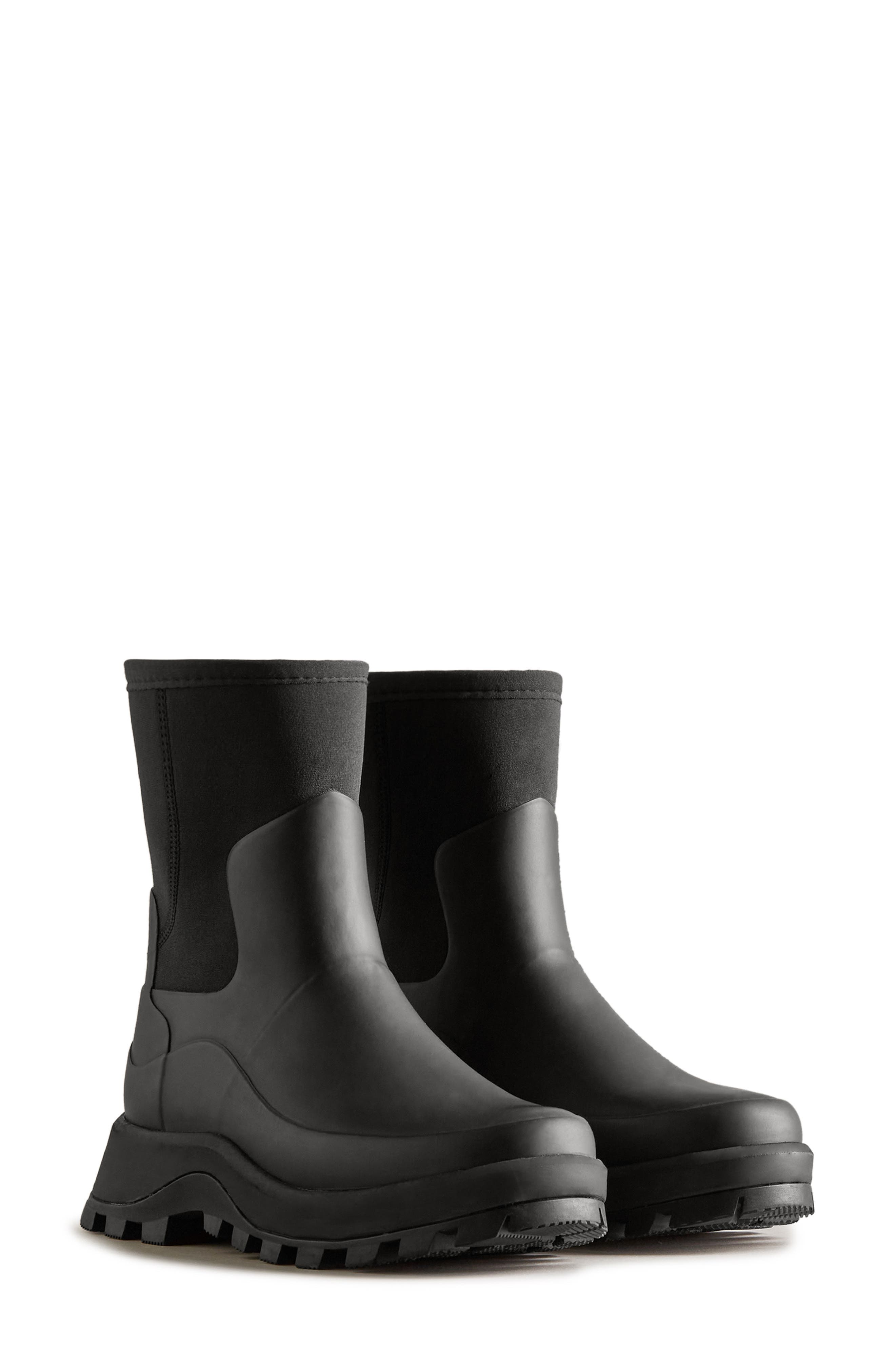 Hunter City Explorer Waterproof Short Rain Boot, Main, color, 