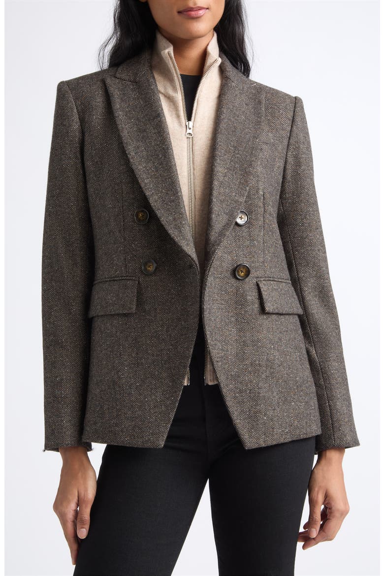 Miller Dickey Blazer, Alternate, color, BLACK MULTI