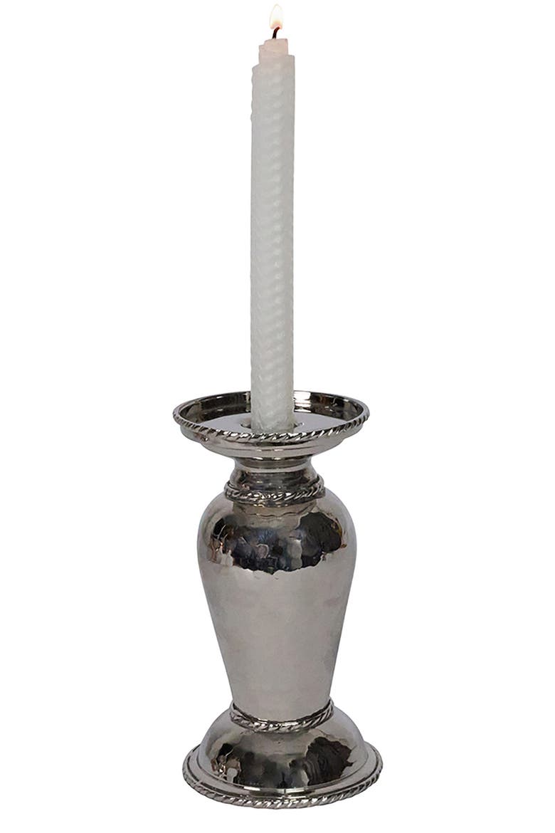 Graham 7-Inch Candleholder, Alternate, color, SILVER