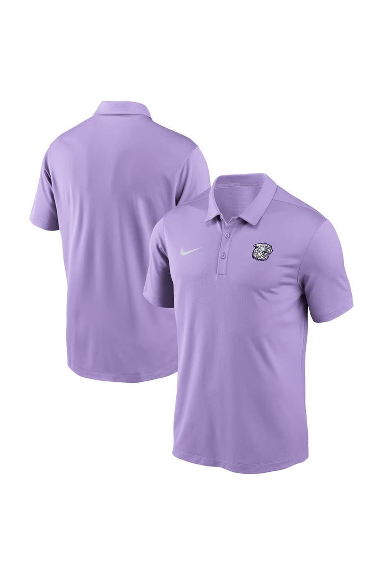 Men's Nike Lavender Kansas State Wildcats Solid Victory Dri-FIT Polo, Main, color, Lavender