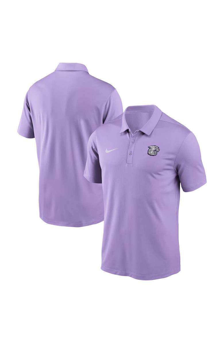 Nike Men
s Nike Lavender Kansas State Wildcats Solid Victory Dri-FIT Polo, Main, color, Lavender