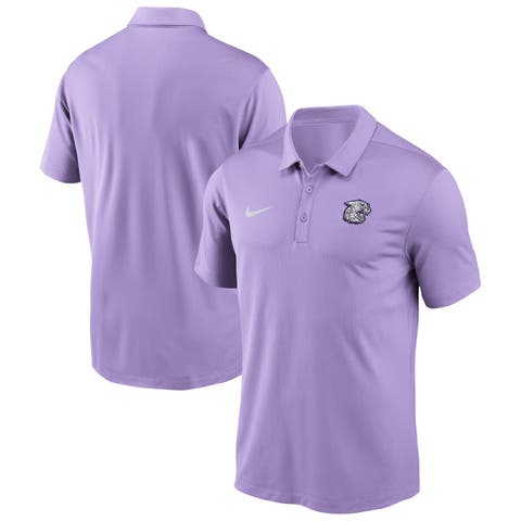 Men
s Nike Lavender Kansas State Wildcats Solid Victory Dri-FIT Polo