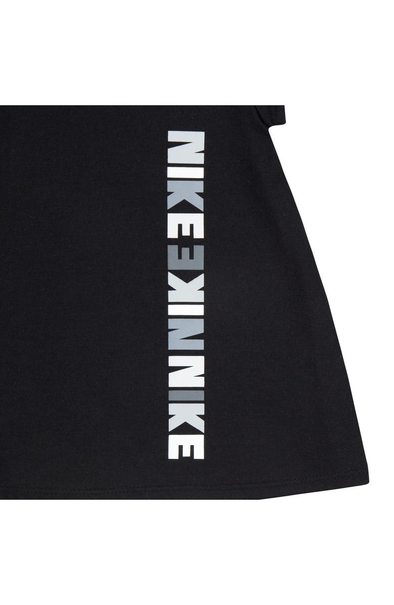 Nike Logo Knit Dress & Bloomers, Alternate, color, 
