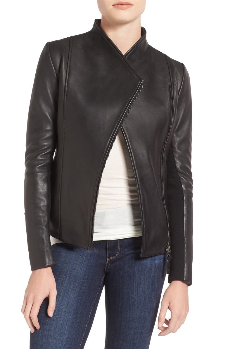 Mackage Leather Jacket, Main, color,