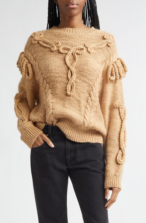Katria Oversized Wool Blend Sweater