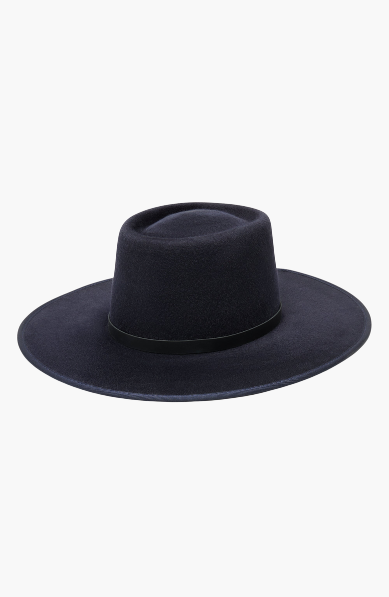 W Y E T H Jess Boater Hat, Main, color, Midnight Blue