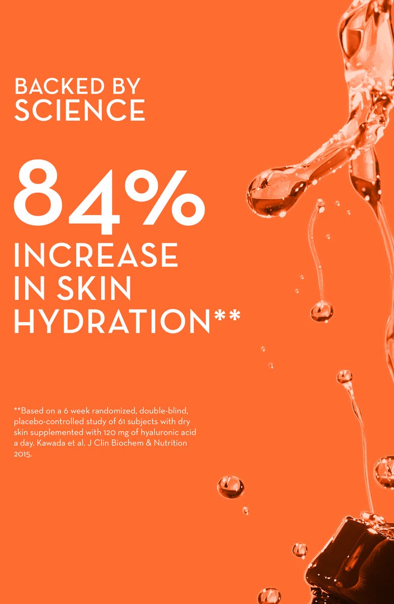 Hum Nutrition Glow Sweet Glow Gummies Skin Hydration Dietary Supplement, Alternate, color, 