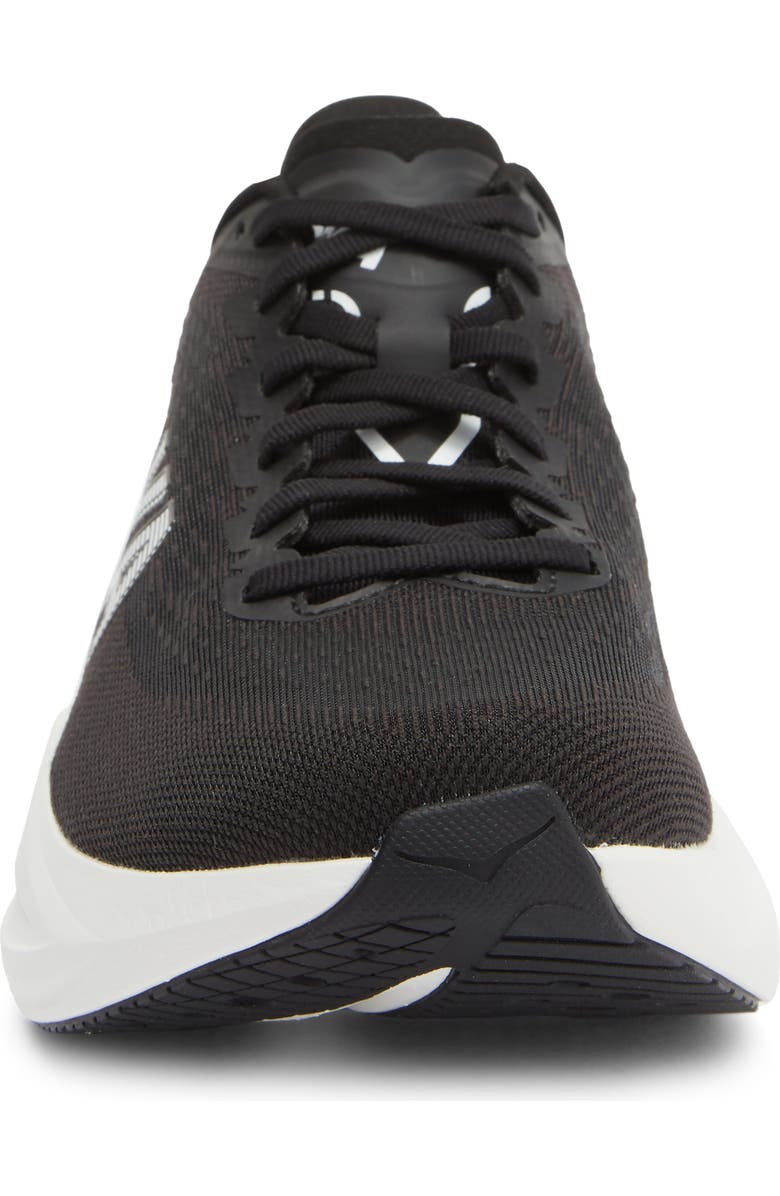 HOKA Mach 7 Running Shoe, Alternate, color, Black / White