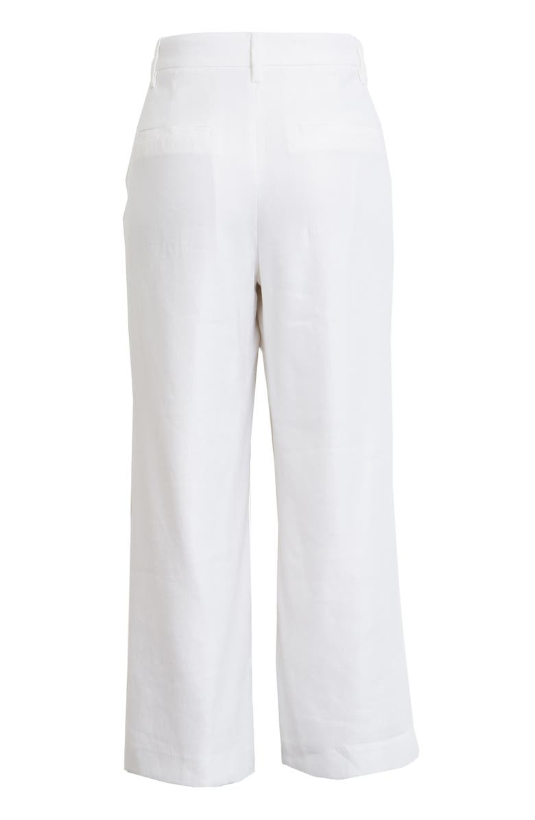 1901 Crop Wide Leg Linen Blend Pants, Alternate, color, 