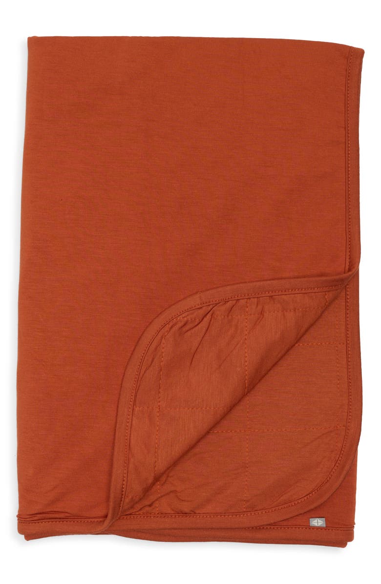 Kyte BABY Rust Baby Blanket, Main, color,