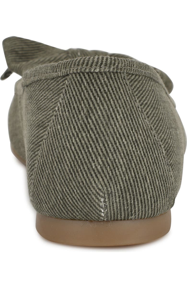 Nine West Veronika Ballet Flat, Alternate, color, Dark Green