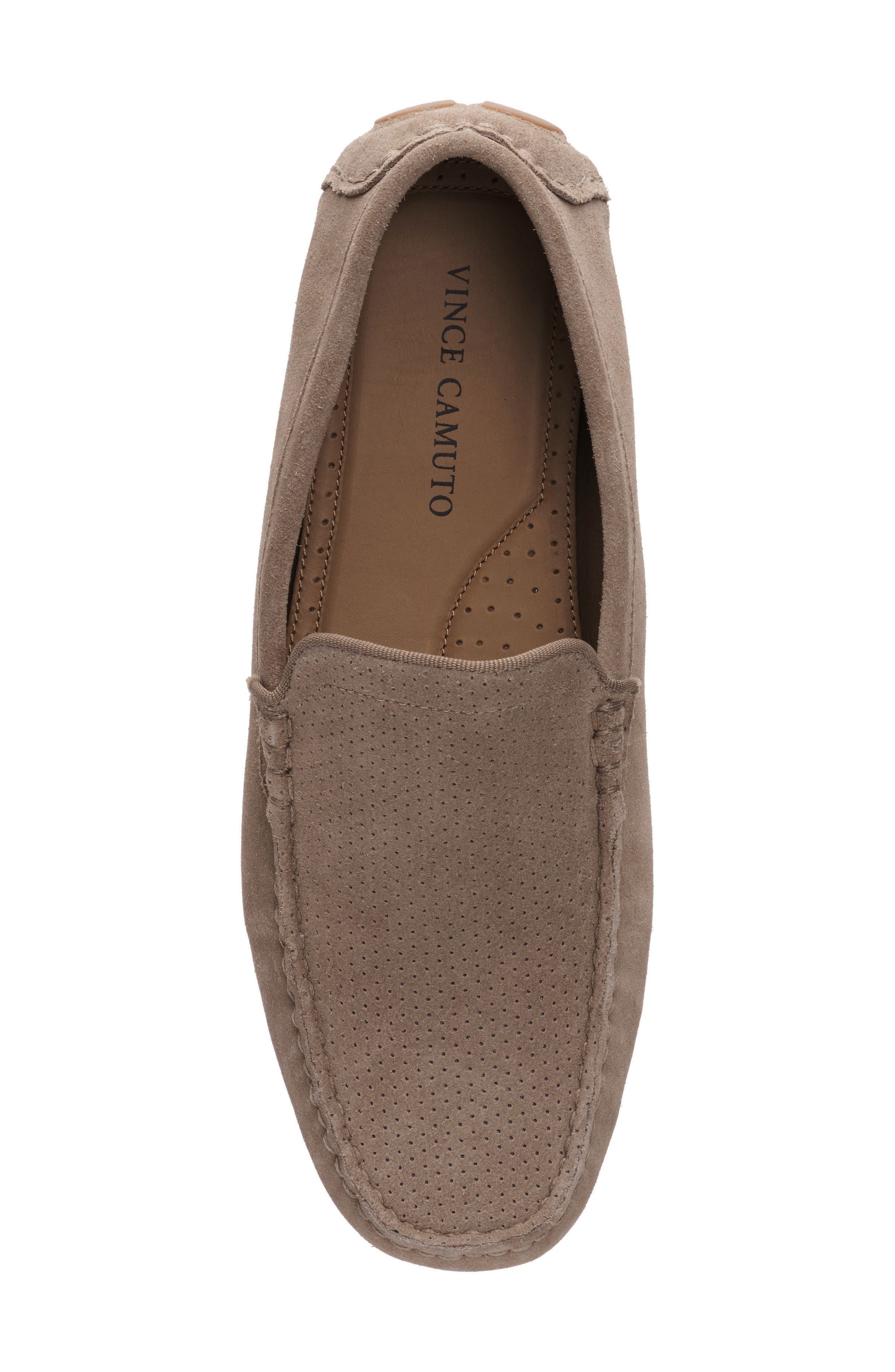 Vince Camuto Eadric Leather Loafer, Alternate, color, Oatmeal