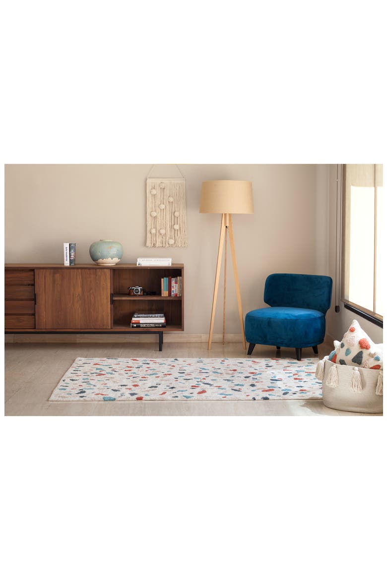 Terrazzo Washable Rug, Alternate, color, MULTI