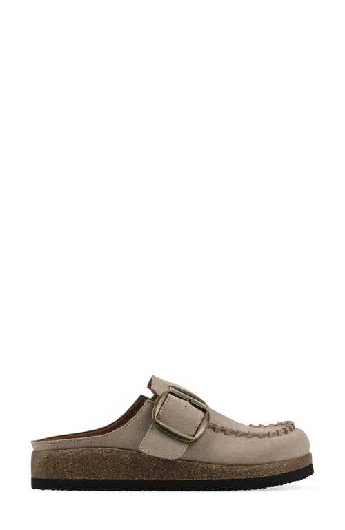 White Mountain Footwear Bayberry Mule In Sandal Wood Suede