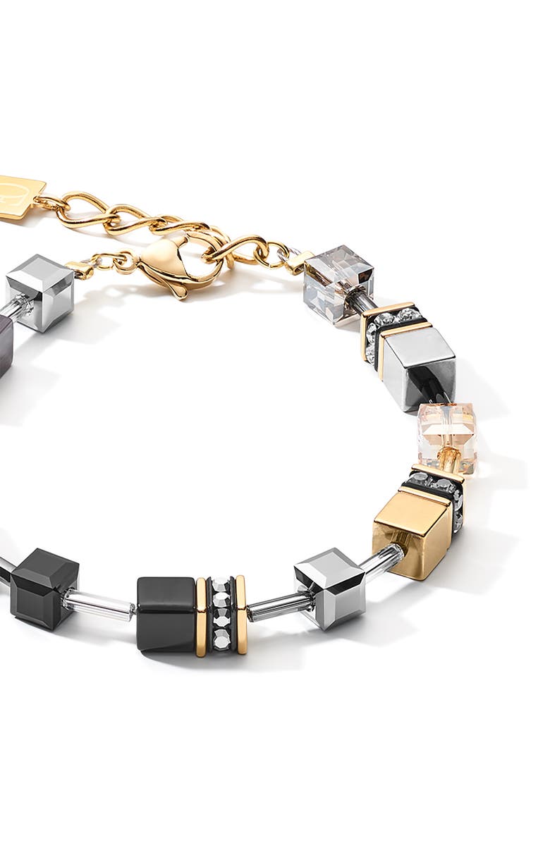 COEUR DE LION Geocube Bracelet, Alternate, color, Grey