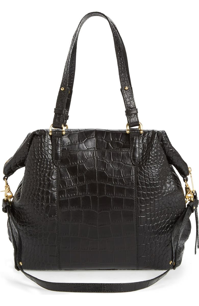 Brahmin Delaney Southcoast Croc-Embossed Leather Tote, Alternate, color,