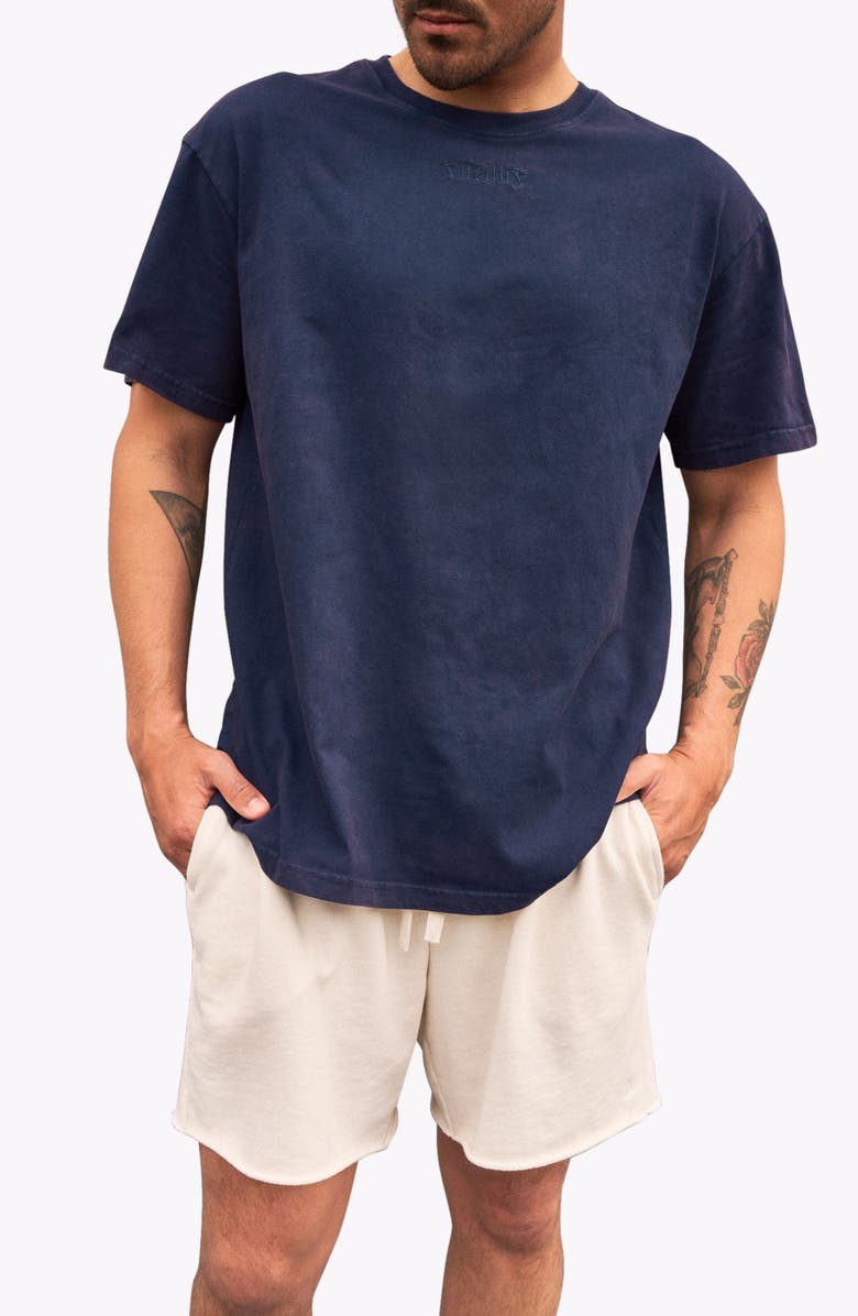 Vitality Remedy Men's Short, Main, color, Bone Washed