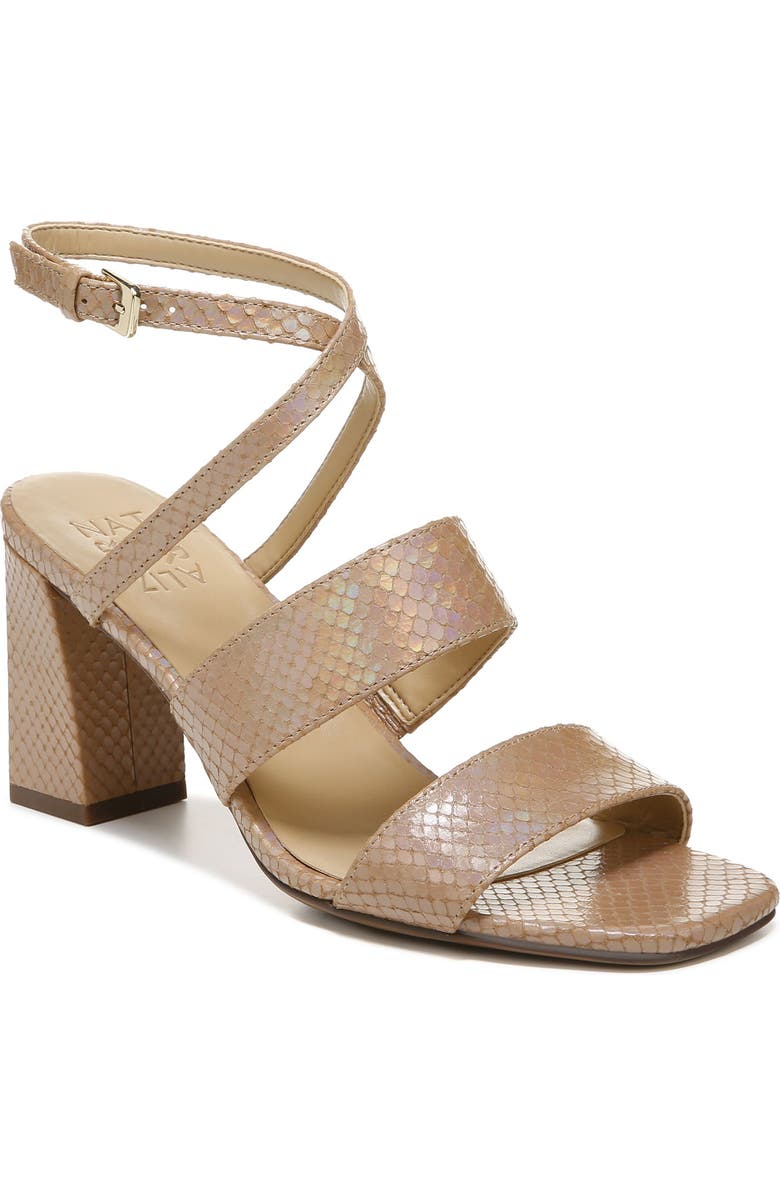 Naturalizer Trinity Block Heel Sandal, Main, color, Taupe