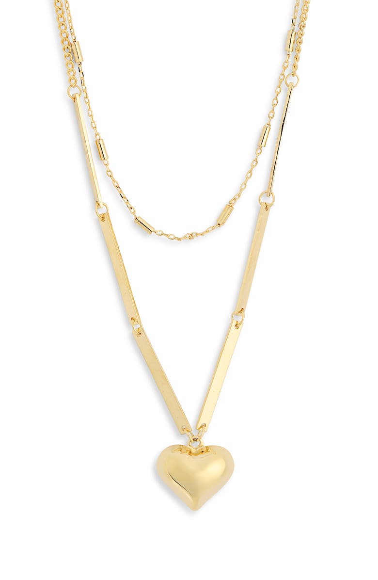Leith Heart Pendant Layered Necklace, Alternate, color, 