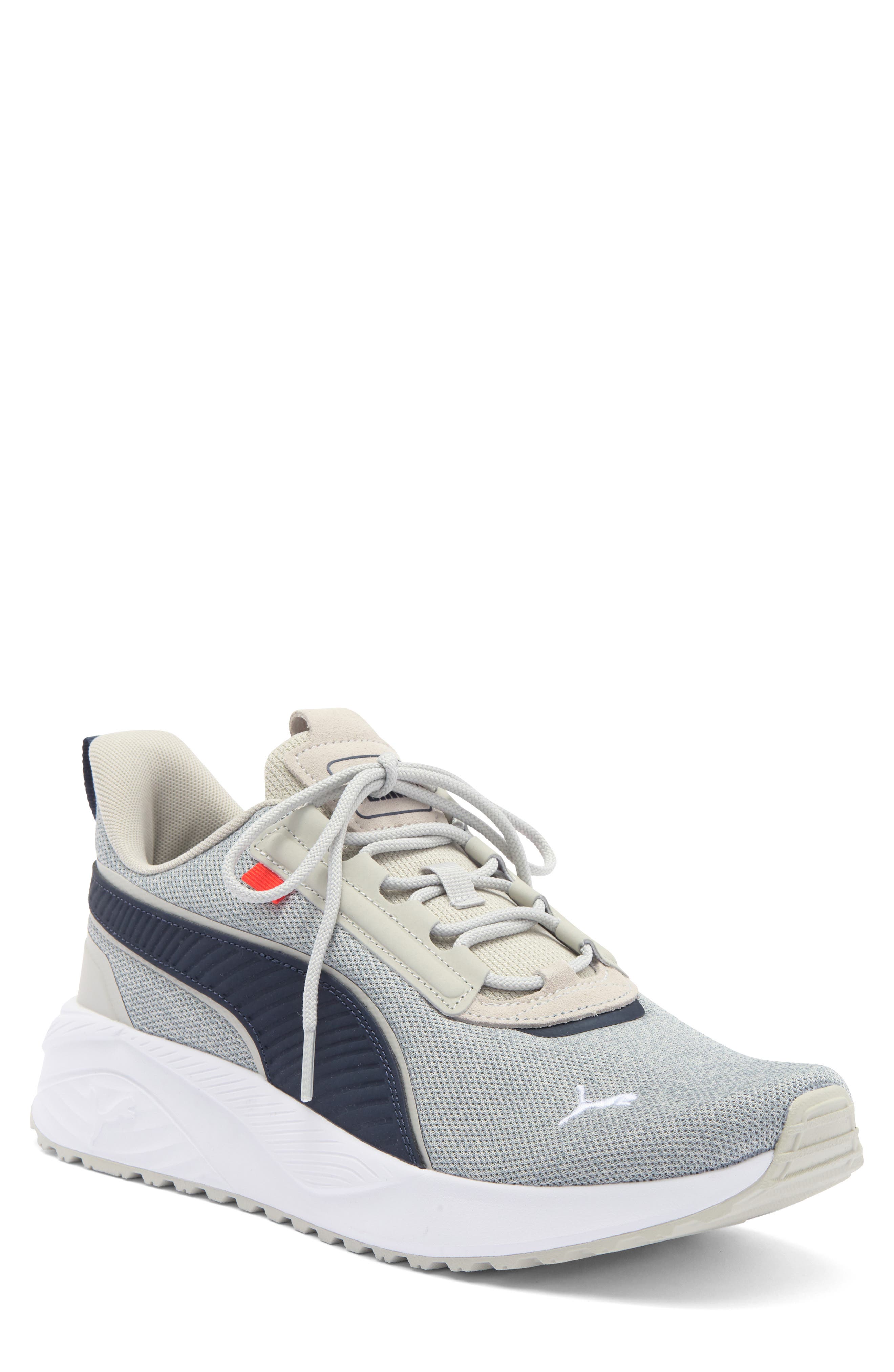 PUMA Pacer 23 Street Sneaker, Main, color, Cool Light Gray-Club Navy