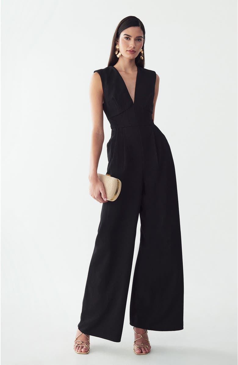 ST MRLO Aurora Jumpsuit, Alternate, color, Black