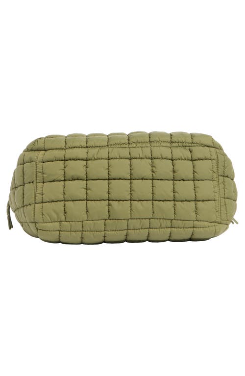Urban Expressions Handbags Square Quilt Nylon Hobo Bag In Green