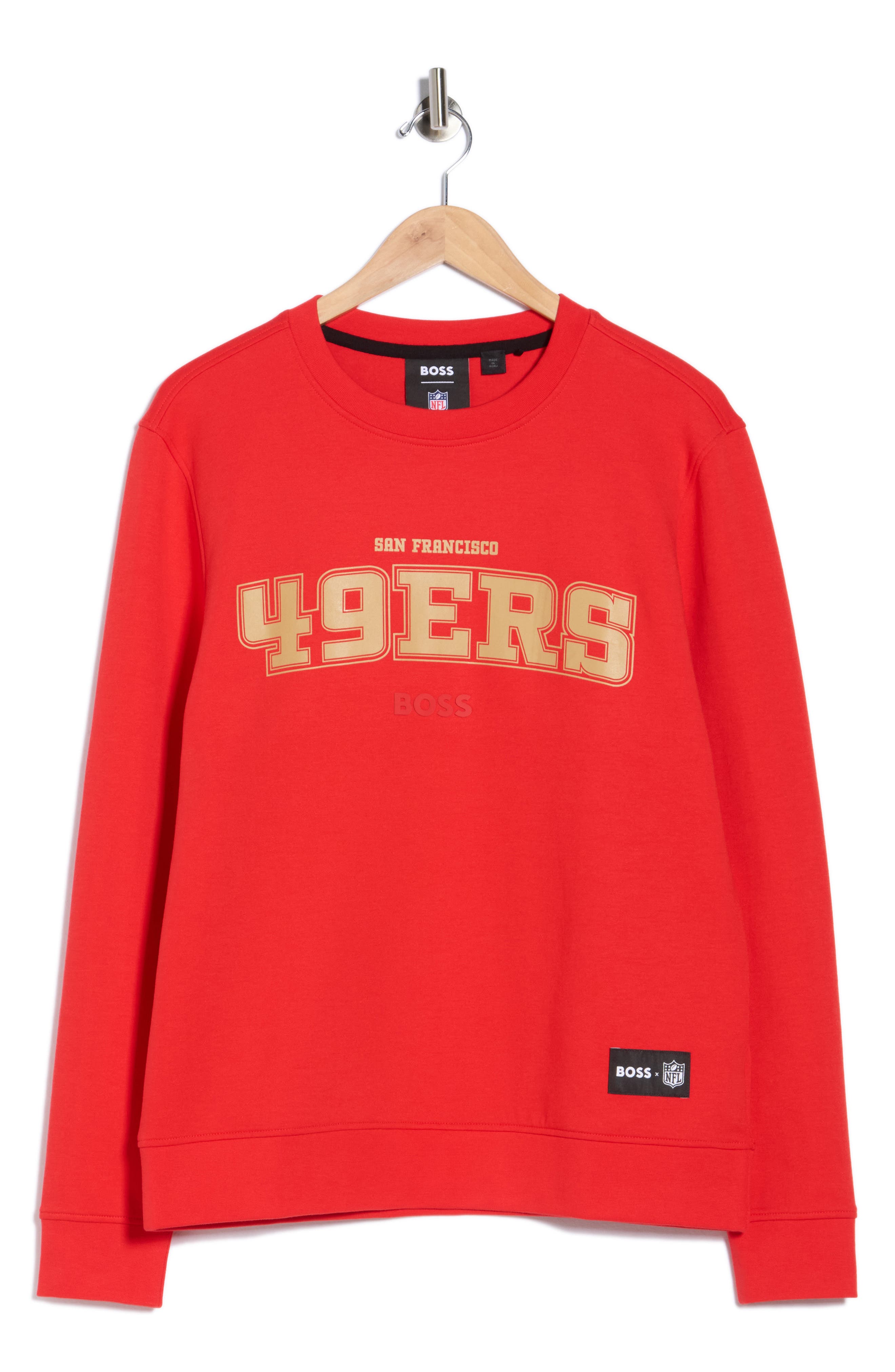 BOSS Watt NFL San Francisco 49ers Graphic Sweatshirt