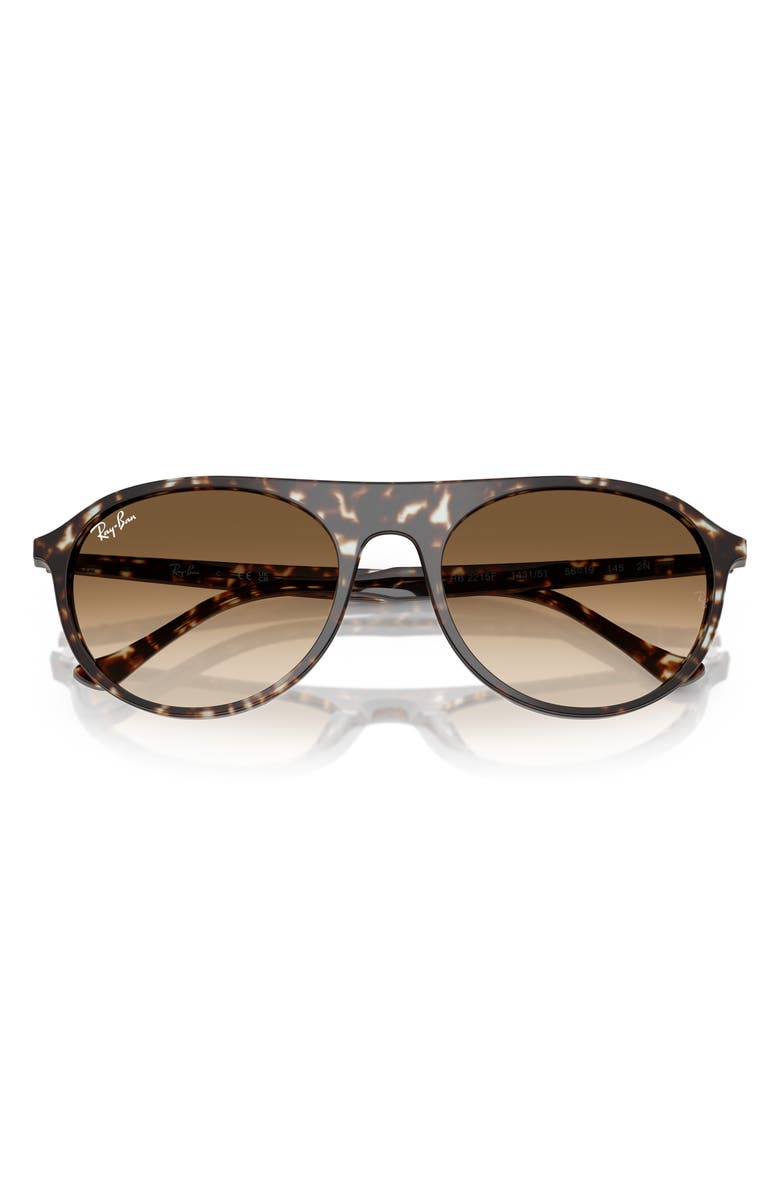 Ray-Ban 59mm Square Sunglasses, Alternate, color, Yellow