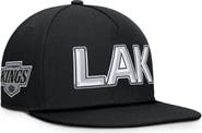 FANATICS Men's Fanatics Black Los Angeles Kings Authentic Pro Rink Team Code Snapback Hat