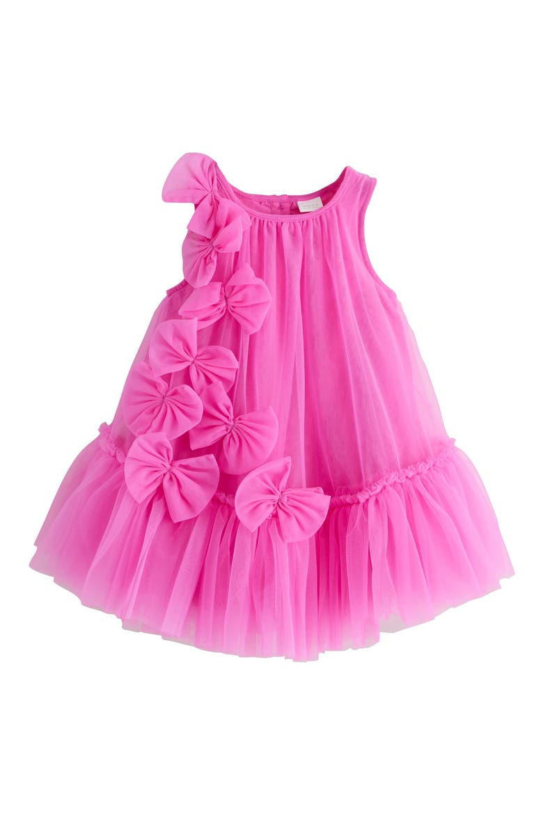 bow mesh dress Kids' Bow Mesh Party Dress (Women)