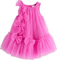 NEXT Kids' Bow Mesh Party Dress