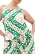 City Chic Jayla Scarf Print Tank