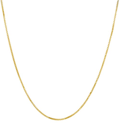 Donatello Gian Gold-plated Thin Pendant Necklace In Gold