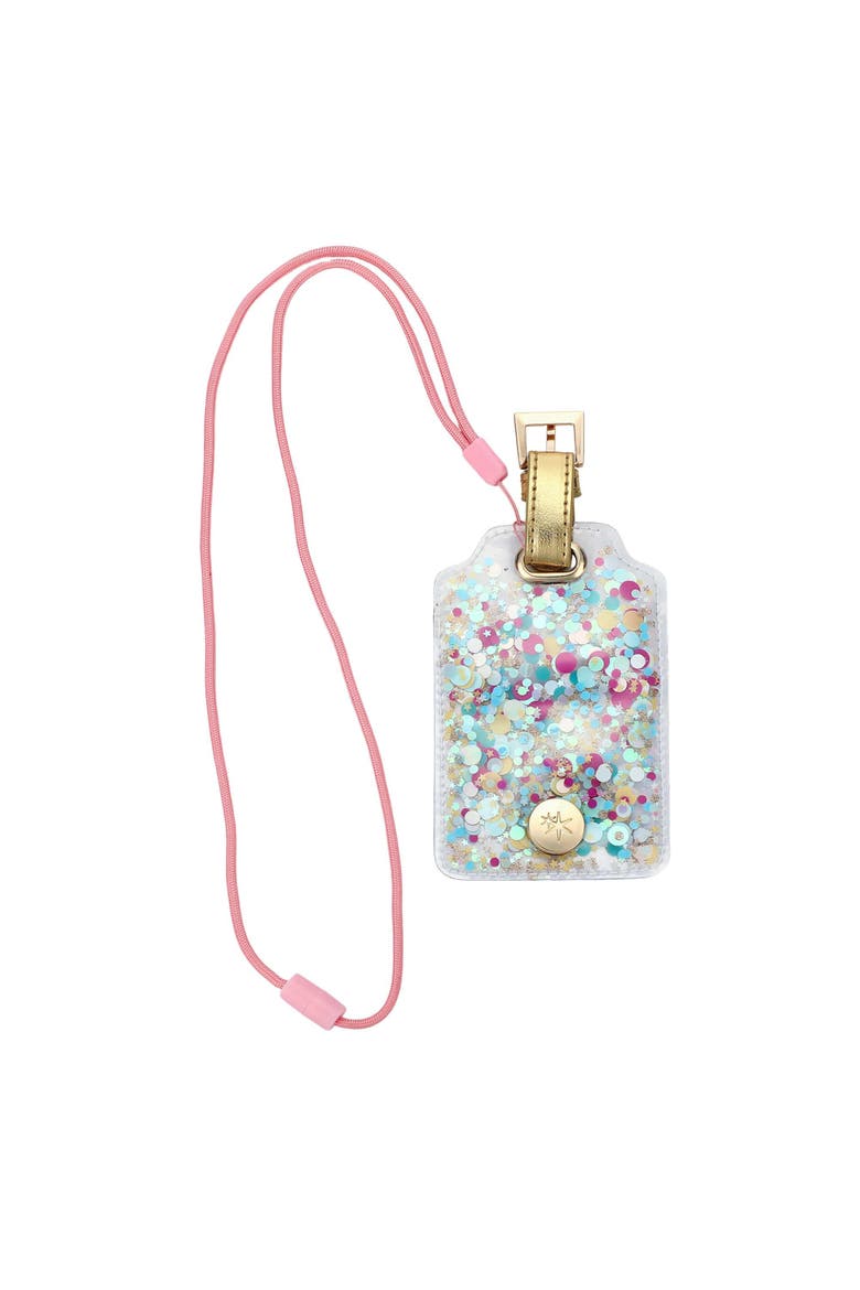 Confetti Filled Lanyard Desk Accessory, Alternate, color, Multicolor
