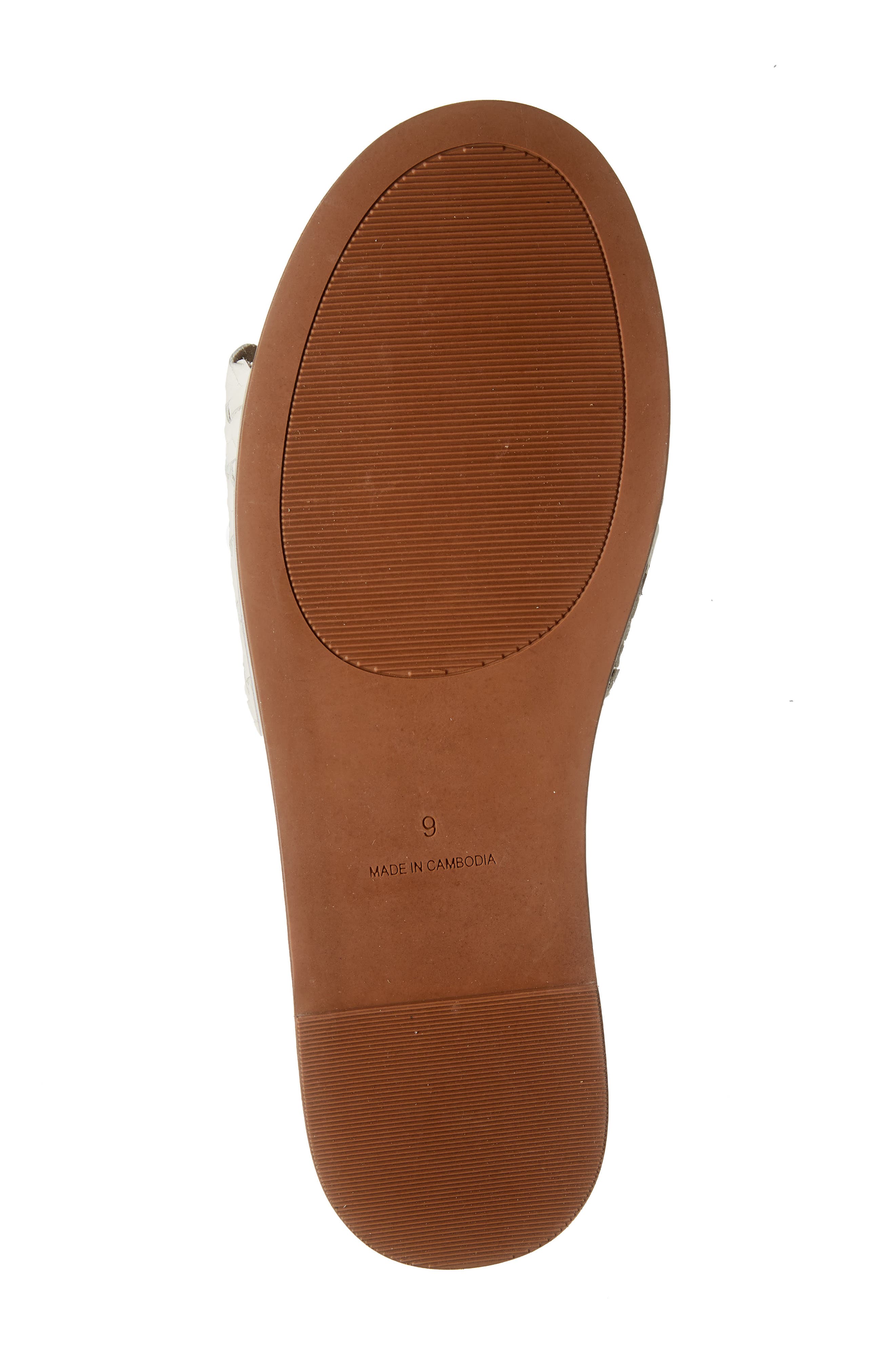 Madewell The Louisa Woven Slide Sandal, Alternate, color, 