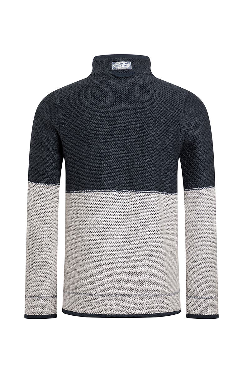 Weird Fish Kielder 1/4 Zip Special Edition Macaroni, Alternate, color, Dark Navy